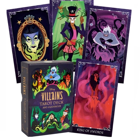 Disney Villains Tarot Deck with Guidebook - Picture 2 of 6